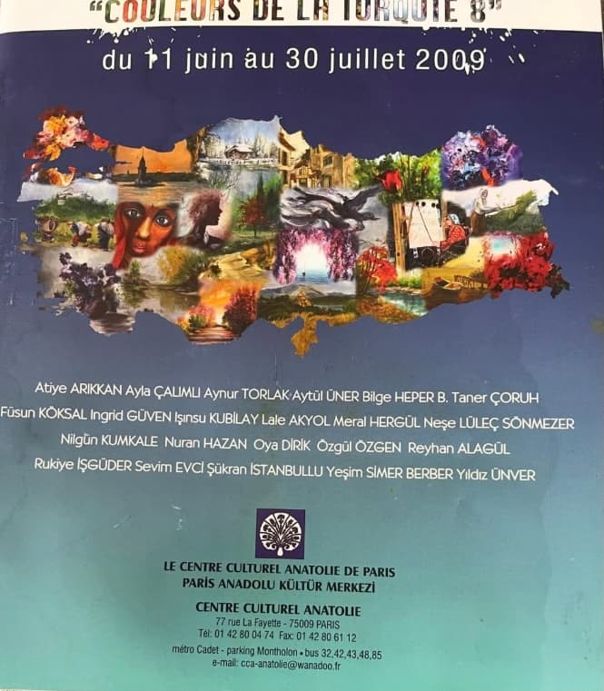 Paris Couleurs de la Turquie sergisi afişi